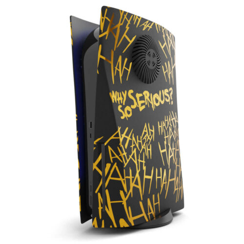 AIM PS5 Console Cover - Joker Gold