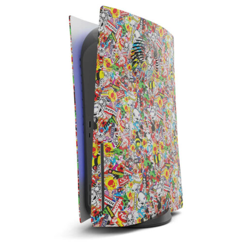 AIM PS5 Console Cover - Stickerbomb