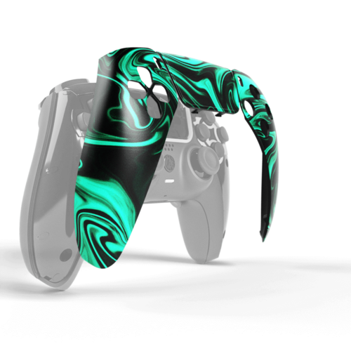 PS5 Caustic Green Snap Panel