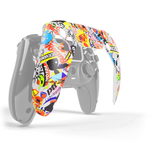 PS5 Sticker Bomb Snap Panel